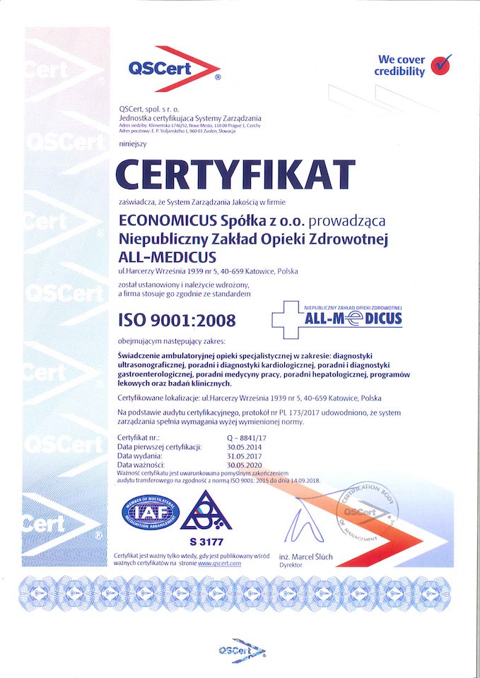 You are currently viewing Certyfikat ISO 9001:2008