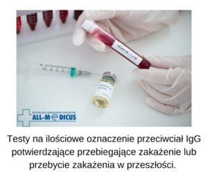 Read more about the article Test Sars Cov 2 Covid 19 przeciwciała igg igm￼