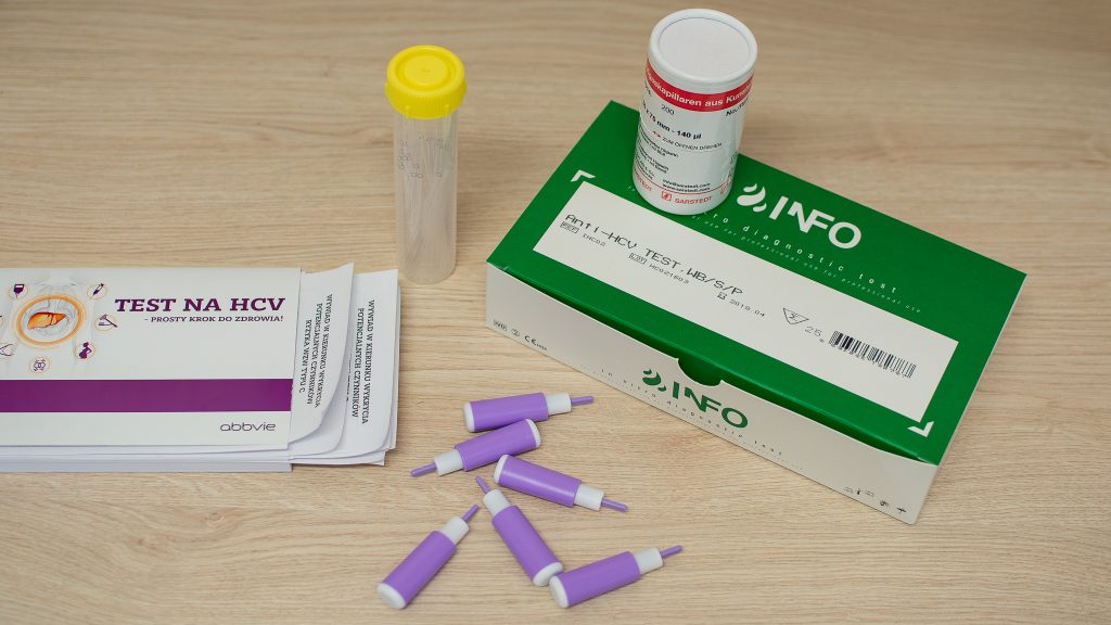 testy HCV, żółtaczka